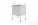 Столик медицинский инструментальный СМИ-01-04 (Материал полок - Нержавеющая сталь)